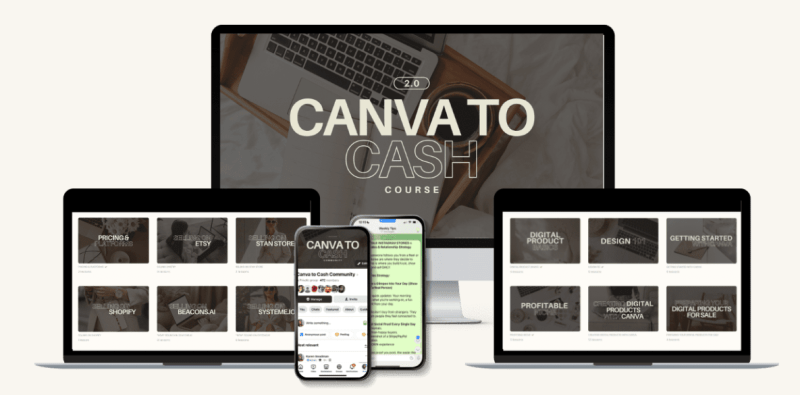 You are currently viewing Karen Goodman – Canva to Cash 2.0 Download