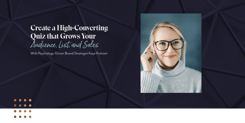 You are currently viewing Kaye Putnam – Convert with a Quiz Download