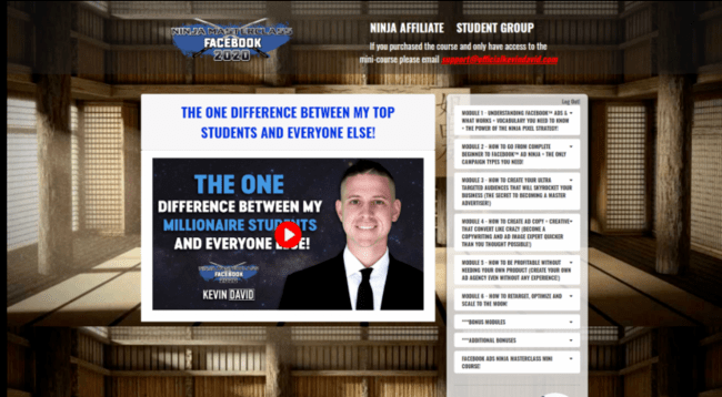 You are currently viewing [SUPER HOT SHARE] Kevin David – Facebook Ads Ninja Masterclass 2020 Download