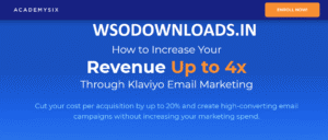 Read more about the article [SUPER HOT SHARE] Klaviyo Email Marketing Masterclass Download