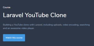 Read more about the article [SUPER HOT SHARE] Laravel YouTube Clone Download
