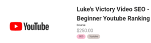 Read more about the article [SUPER HOT SHARE] Holly Stark – Luke’s Victory Video SEO – Beginner Youtube Ranking Download