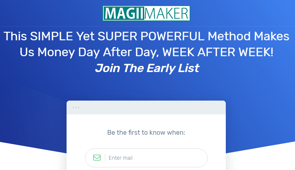 You are currently viewing MagiiMaker + OTO’s 1 and 2