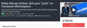 Read more about the article [GET] Make Money Online: Sell your “Junk” on Facebook Marketplace Download