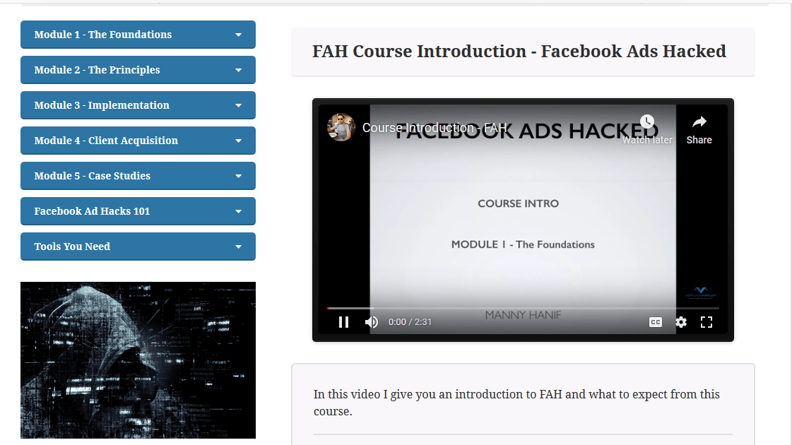 You are currently viewing [SUPER HOT SHARE] Manny Hanif – Facebook Ads Hacked Download