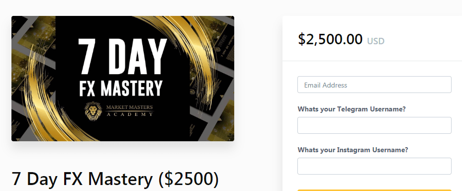 You are currently viewing [SUPER HOT SHARE] Market Masters Academy – 7 Day FX Mastery Download