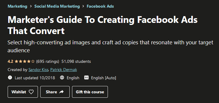 You are currently viewing [GET] Marketer’s Guide To Creating Facebook Ads That Convert Free Download
