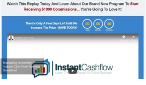 Read more about the article [Download] Marketing University – Instant Cash Flow Training