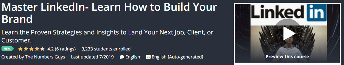 You are currently viewing [GET] Master LinkedIn- Learn How to Build Your Brand Download