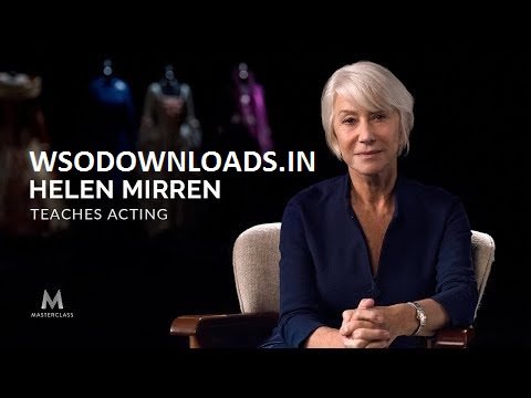 You are currently viewing [SUPER HOT SHARE] MasterClass – Helen Mirren Teaches Acting Download