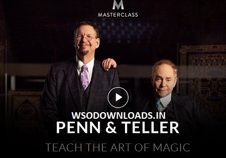 You are currently viewing [SUPER HOT SHARE] MasterClass – Penn & Teller Teach the Art of Magic Download