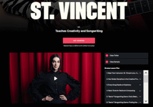 Read more about the article [SUPER HOT SHARE] MasterClass – St. Vincent Teaches Creativity & Songwriting Download