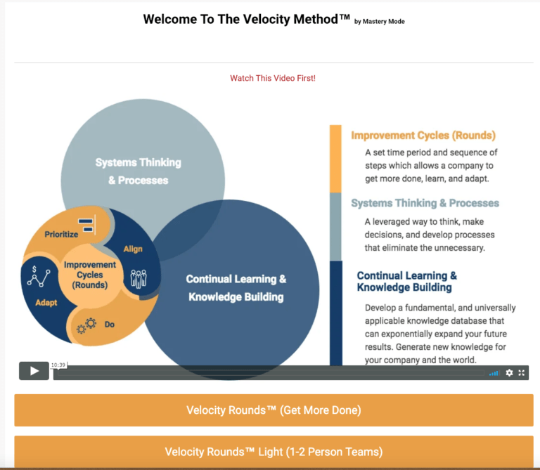 You are currently viewing Mastery Mode – The Velocity Method Download