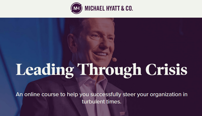 You are currently viewing [SUPER HOT SHARE] Michael Hyatt – Leading Through Crisis Download