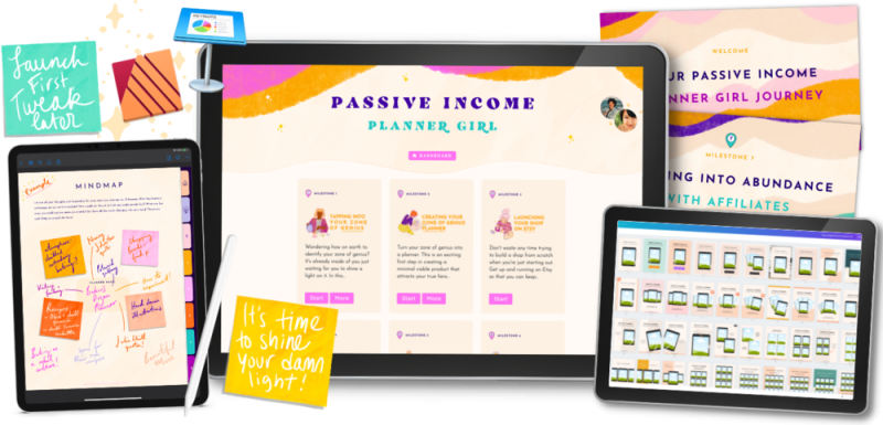 You are currently viewing Michelle & Aimee – Passive Income Planner Girl Download