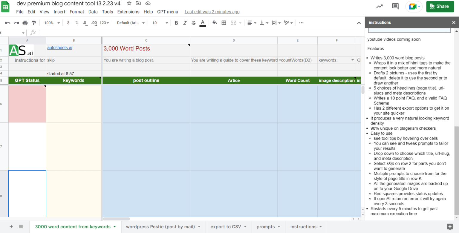 You are currently viewing Mike Hayden – Premium – Bulk GPT 3,000 Word Blog Writer + Long Format GPT Rewriting Tool – Rewrite, Translate, Summarise Download