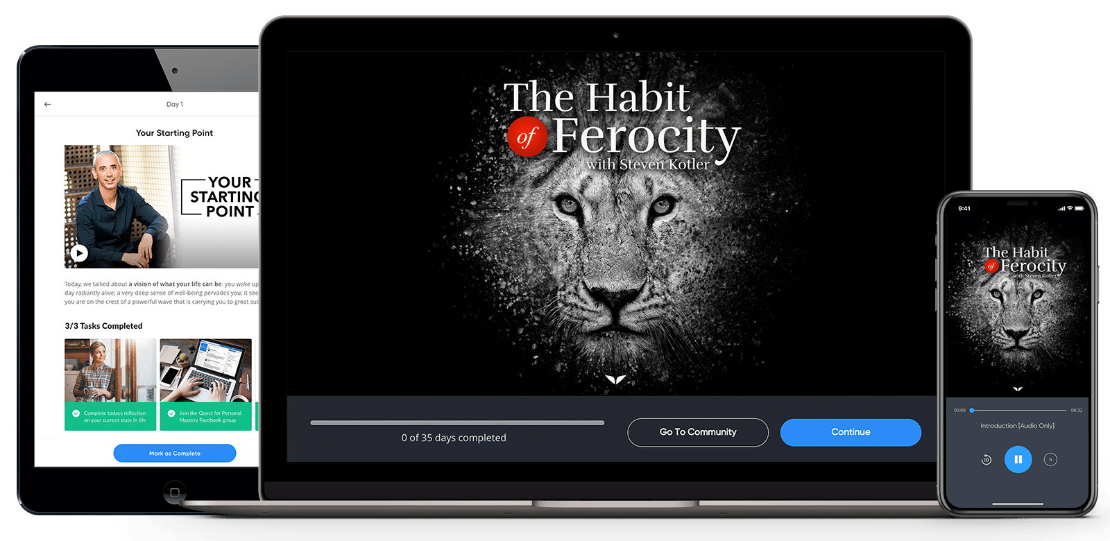 You are currently viewing [SUPER HOT SHARE] Mindvalley – Steven Kotler – The Habit of Ferocity Download