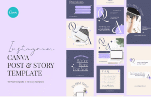 Read more about the article Minimalist Elegant FAQ Canva – Instagram Post and Stories Template Free Download
