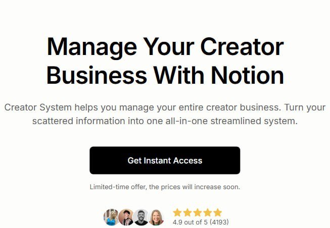 You are currently viewing Modest Mitkus- The Notion Creator System Download