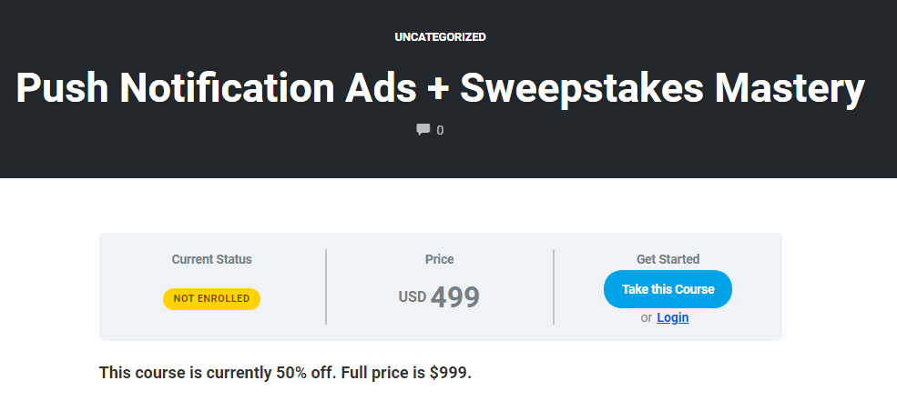 You are currently viewing [SUPER HOT SHARE] Nick Lenihan – Push Notification Ads + Sweepstakes Mastery Download