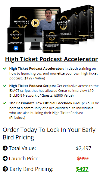 You are currently viewing [SUPER HOT SHARE] Omar Elattar – High Ticket Podcast Accelerator Download