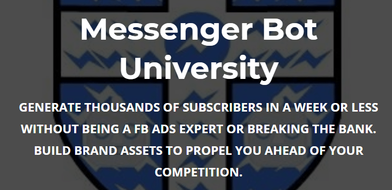 You are currently viewing [SUPER HOT SHARE] Paul Baron – Messenger Bot University Download