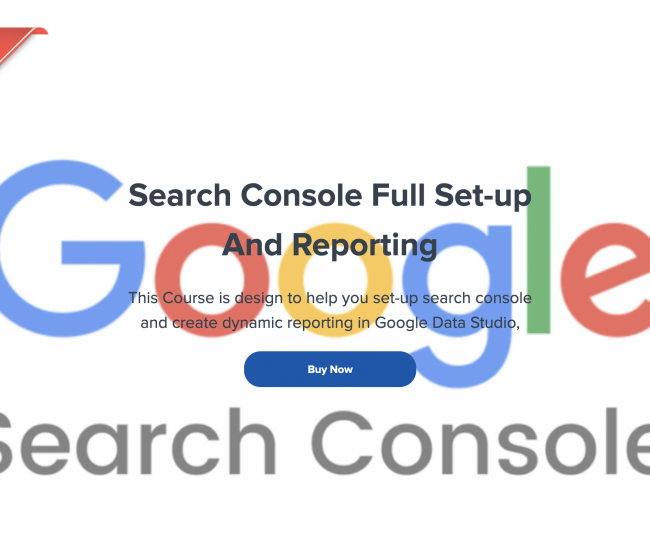 You are currently viewing Paul Lovell – Search Console Full Set-up And Reporting Download