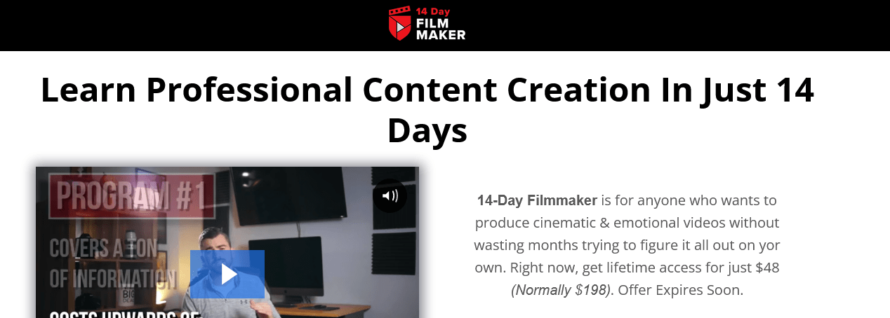 You are currently viewing Paul Xavier – 14 Day Filmmaker – Learn Pro Content Creation In Just 14 Days Download