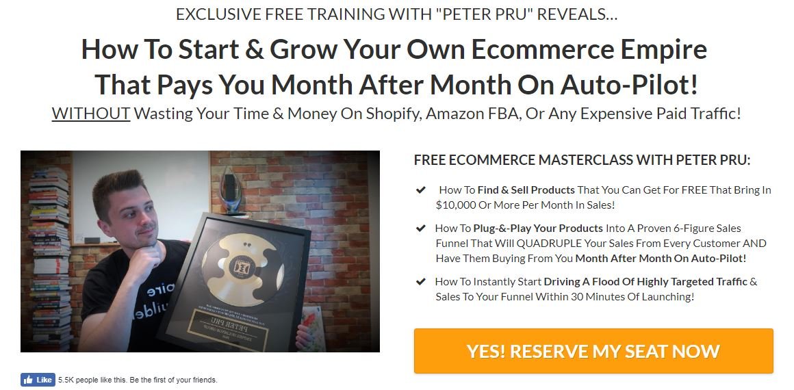 You are currently viewing [SUPER HOT SHARE] Peter Pru – Six Figure Funnels – Ecommerce Empire Builders – $997