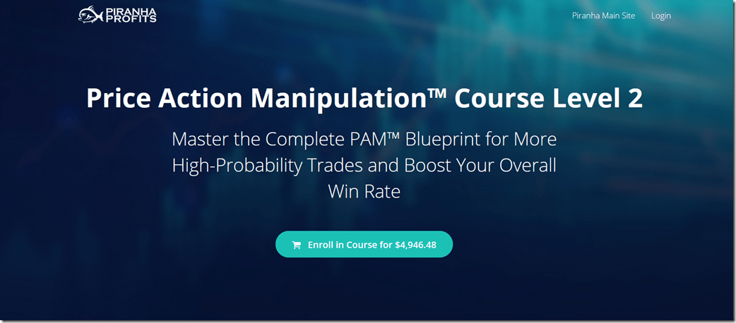 You are currently viewing Piranha Profits – Price Action Manipulation Course Level 2 Download