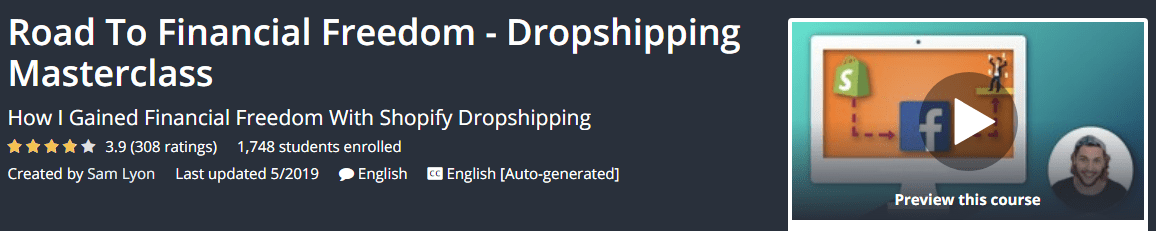 You are currently viewing [GET] Road To Financial Freedom – Dropshipping Masterclass Download