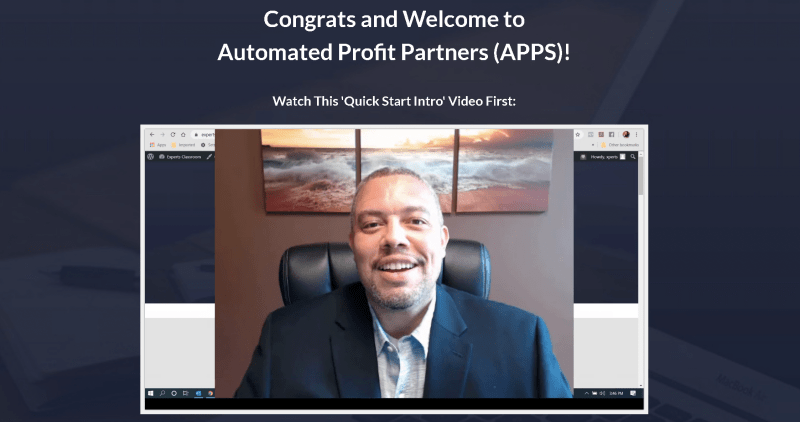 You are currently viewing Ron Douglas – Automated Profit Partners (APPS) Download
