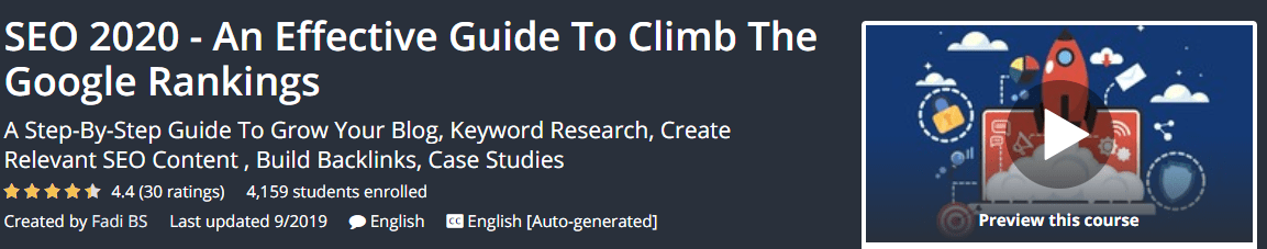 You are currently viewing [GET] SEO 2020 – An Effective Guide To Climb The Google Rankings Download