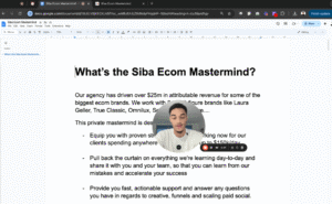 Read more about the article Salif Sibane – Siba Ecom Mastermind (9-Figure Ecom Creatives & Funnels Mastermind) Download