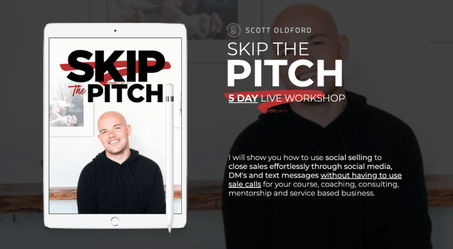 You are currently viewing Scott Oldford – Skip The Pitch 5 Day Workshop Download