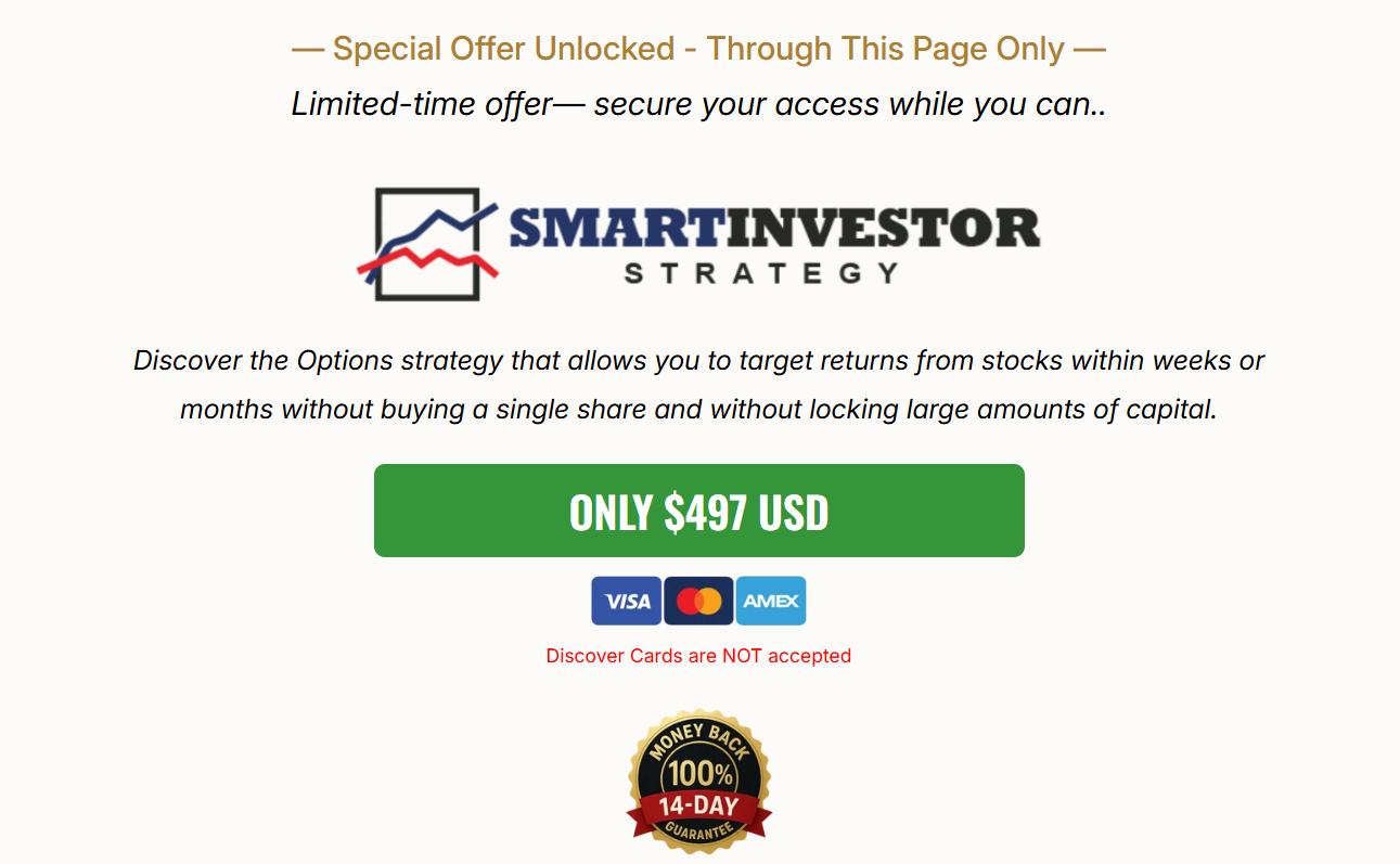 You are currently viewing Sean Allison – Smart Investor Strategy Download