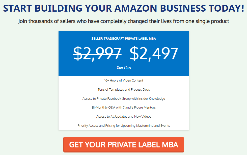 You are currently viewing [SUPER HOT SHARE] Seller Tradecraft – Private Label MBA Download