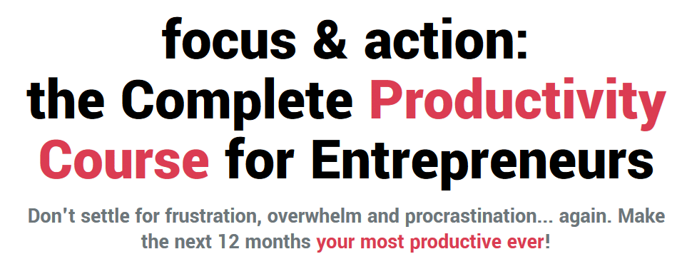 You are currently viewing [SUPER HOT SHARE] Shane Melaug – Focus & Action Productivity Course 2019 Download