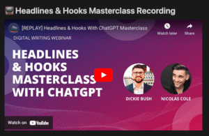 Read more about the article Ship30For30 – Headlines & Hooks Masterclass with ChatGPT Update Download