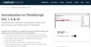 Read more about the article [SUPER HOT SHARE] Simpler Trading – INTRODUCTION TO THINKSCRIPT VOL. I, II & III Download