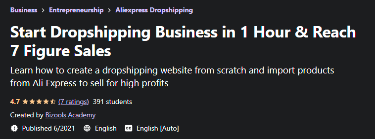 You are currently viewing Start Dropshipping Business in 1 Hour & Reach 7 Figure Sales Free Download