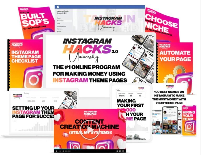 You are currently viewing Tai Jaun – Instagram Hacks University 2.0 Download