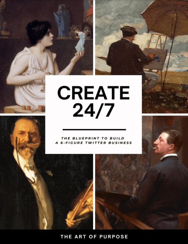 You are currently viewing The Art Of Purpose – Create 24/7-The Blueprint to Build a 6-Figure Twitter Business Download