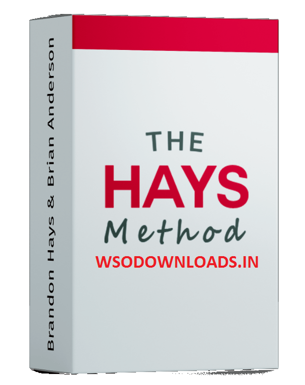 You are currently viewing [SUPER HOT SHARE] The Hays Method Download