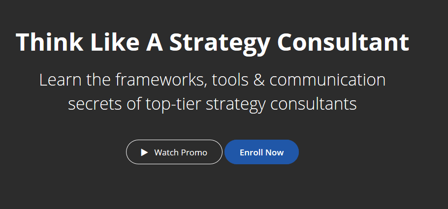 You are currently viewing [SUPER HOT SHARE] Think Like A Strategy Consultant Download