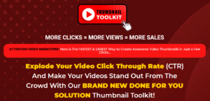 Read more about the article Thumbnail Toolkit – More Clicks = More Views = More Sales Free Download