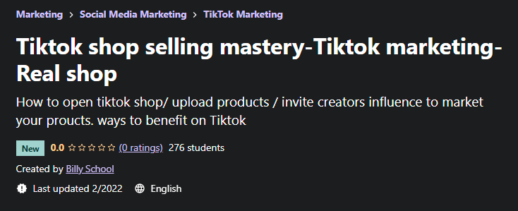 You are currently viewing Tiktok Shop Selling Mastery – Tiktok Marketing-Real Shop Free Download