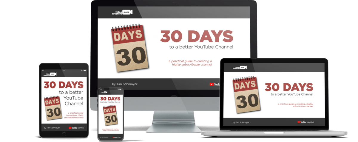 You are currently viewing [SUPER HOT SHARE] Tim Schmoyer – 30 Days to A Better YouTube Channel Download