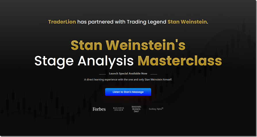 You are currently viewing Traderlion – Stan Weinstein – Stage Analysis Masterclass Download
