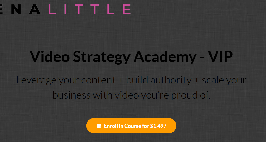 You are currently viewing [SUPER HOT SHARE] Trena Little – Video Strategy Academy (VIP) Download
